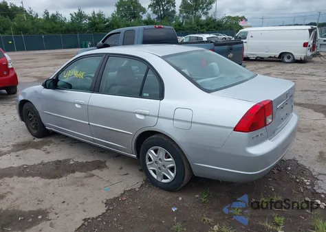 2003 Honda Civic Lx z USA, uszkodzony, nr VIN 1HGES16513L024658